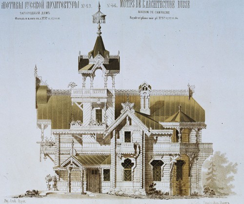 Мотивы русской архитектуры (1874 г. - 1879 г.). Часть 1. (40 фото) Мотивы русской архитектуры (1874 г. - 1879 г.). Часть 1. (40 фото)