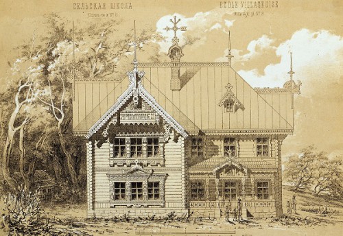 Мотивы русской архитектуры (1874 г. - 1879 г.). Часть 1. (40 фото) Мотивы русской архитектуры (1874 г. - 1879 г.). Часть 1. (40 фото)
