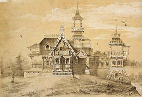 Мотивы русской архитектуры (1874 г. - 1879 г.). Часть 2. (34 фото) Мотивы русской архитектуры (1874 г. - 1879 г.). Часть 2. (34 фото)