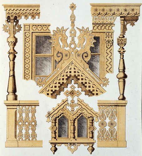 Мотивы русской архитектуры (1874 г. - 1879 г.). Часть 2. (34 фото) Мотивы русской архитектуры (1874 г. - 1879 г.). Часть 2. (34 фото)