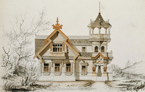 Мотивы русской архитектуры (1874 г. - 1879 г.). Часть 2. (34 фото) Мотивы русской архитектуры (1874 г. - 1879 г.). Часть 2. (34 фото)