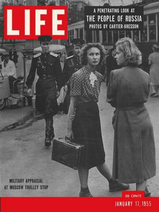 Обложка журнала «Лайф» в январе 1954 года. 