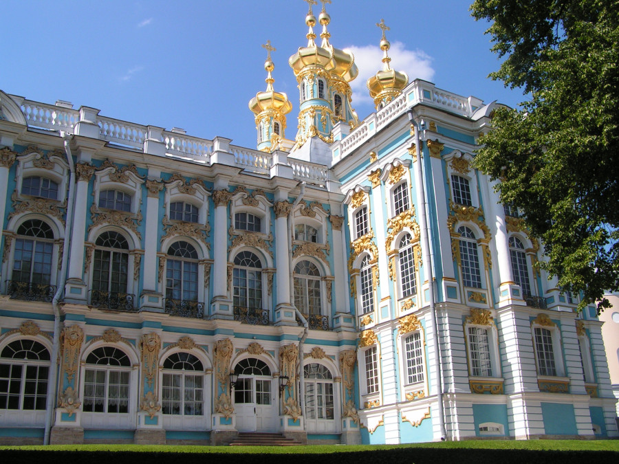 Екатерининский дворец фасад 01