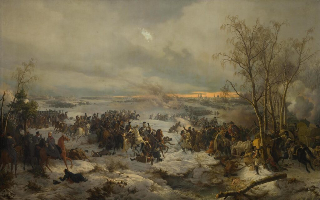 Картина Петера фон Гесса, показывающая сражение под Красным / ©Wikimedia Commons