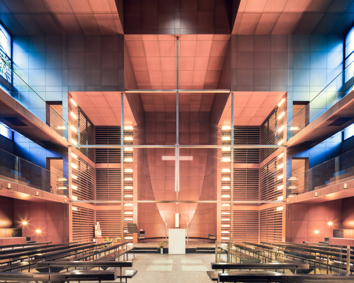 Нотр-Дам-де-Л'Арх-д'Альянс, Париж, Франция (Architecture-Studio, 1998). | Фото: ©Thibaud Poirier.