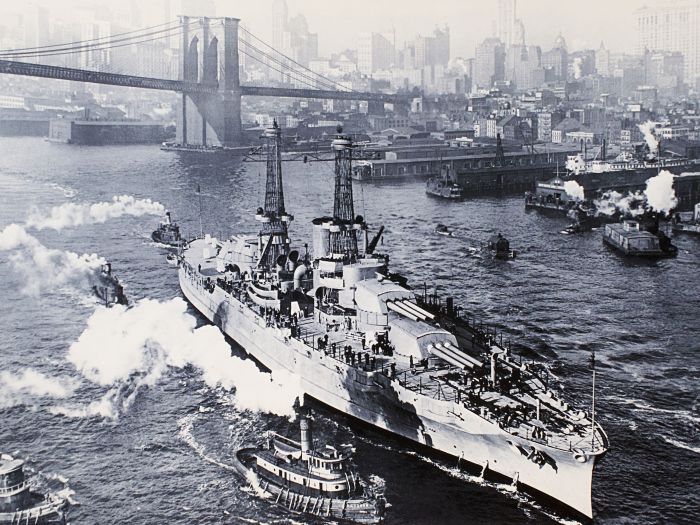 «USS Arizona»| Фото: Pinterest.