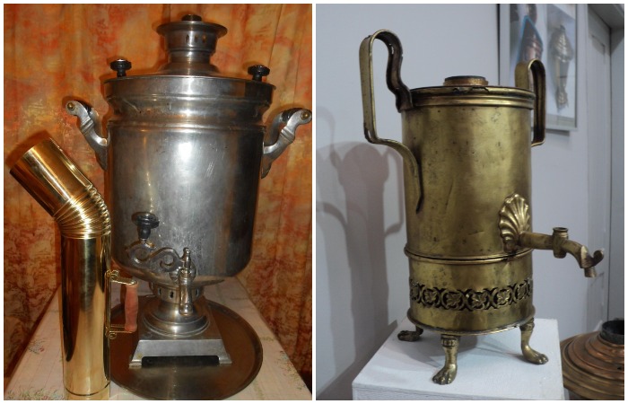 Трактирный самовар и самовар-кофейник
