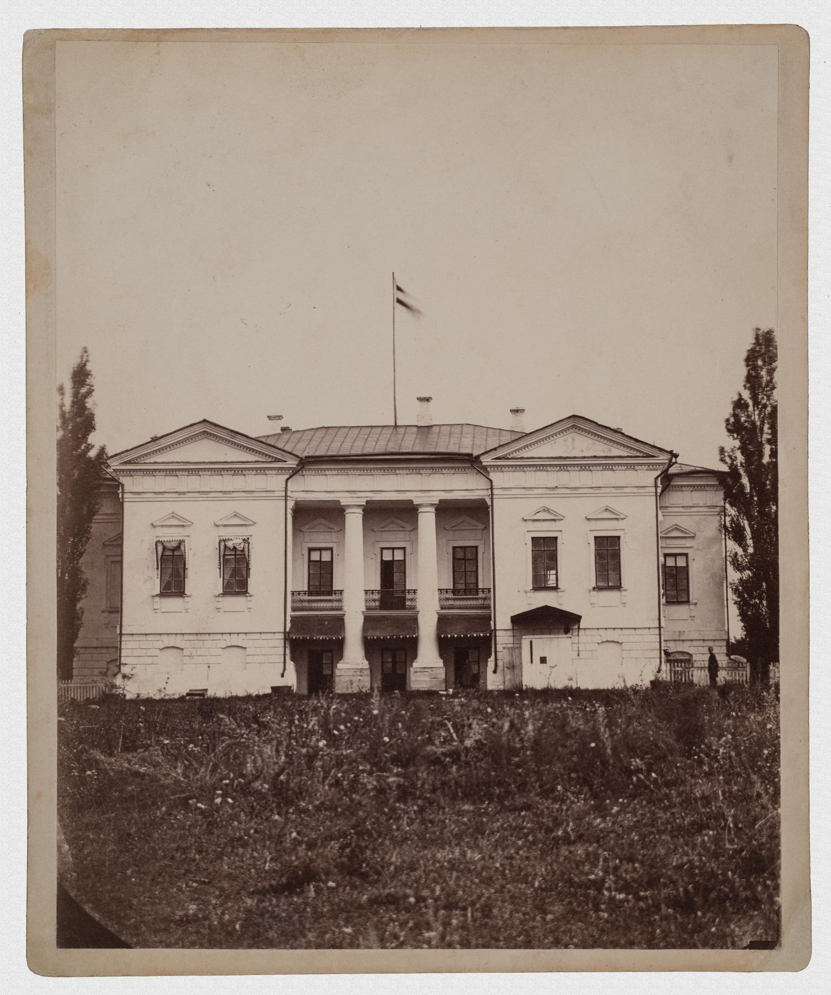 1860-е. Усадьба Уты. Вид усадебного дома