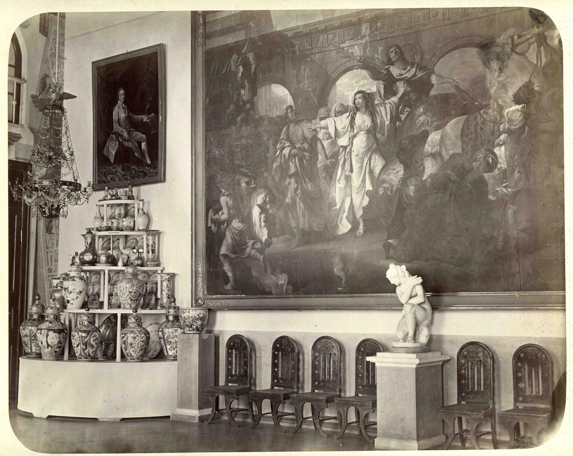 1870-е. Архангельское. Столовая