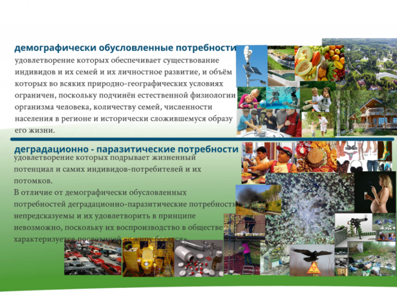Две группы потребностей