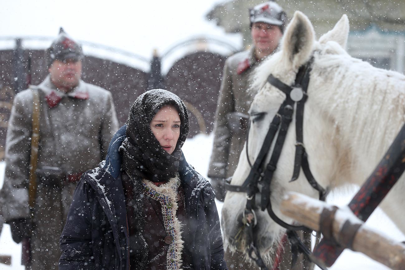 Чулпан Хаматова в роли Зулейхи в сериале по роману Гузели Яхиной