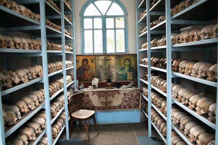 Костницы на Афоне