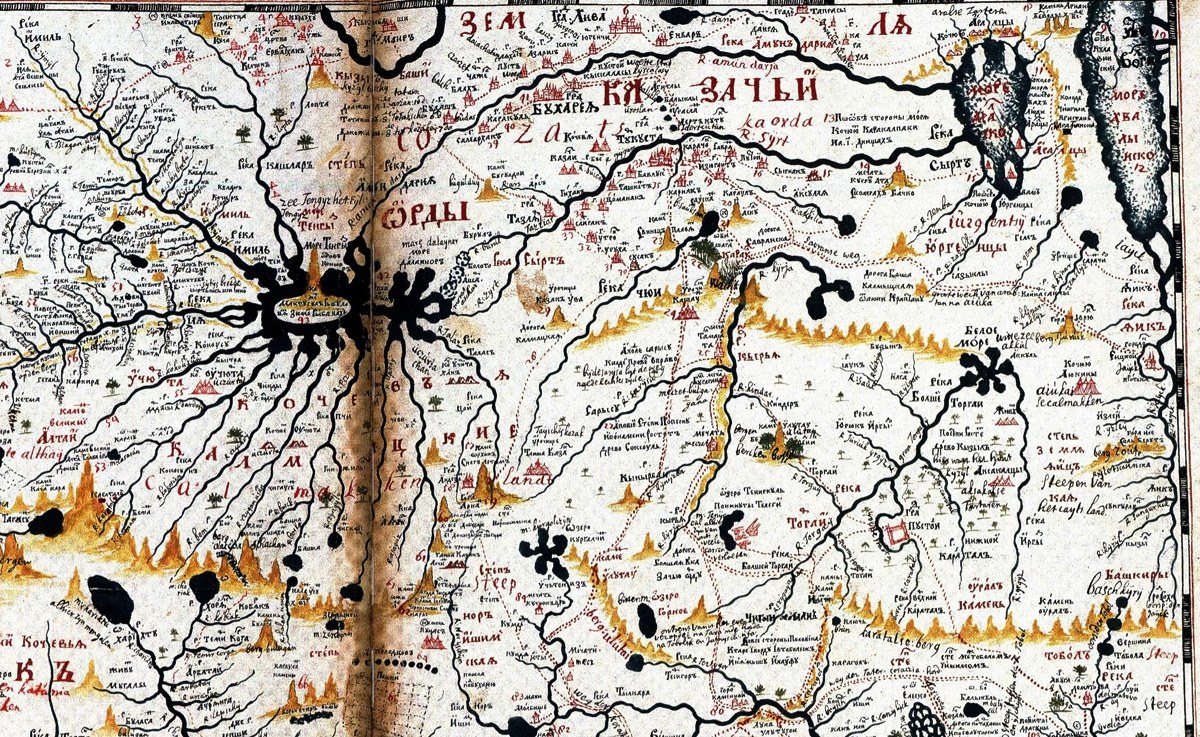 карта Ремезова