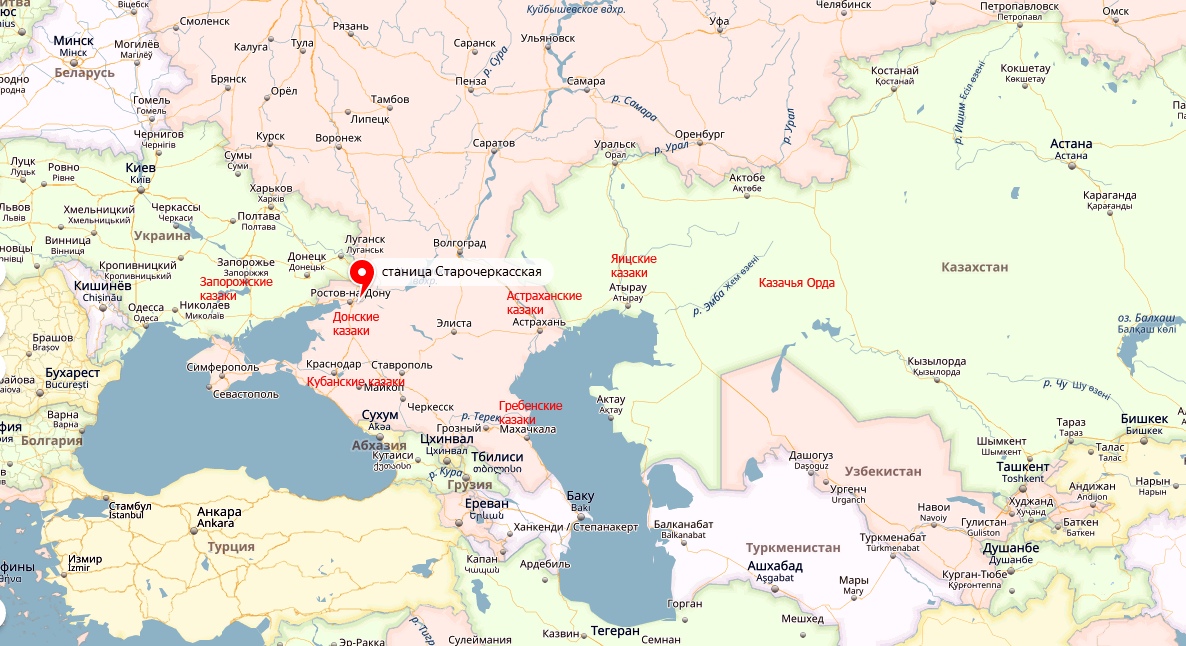 Карта России