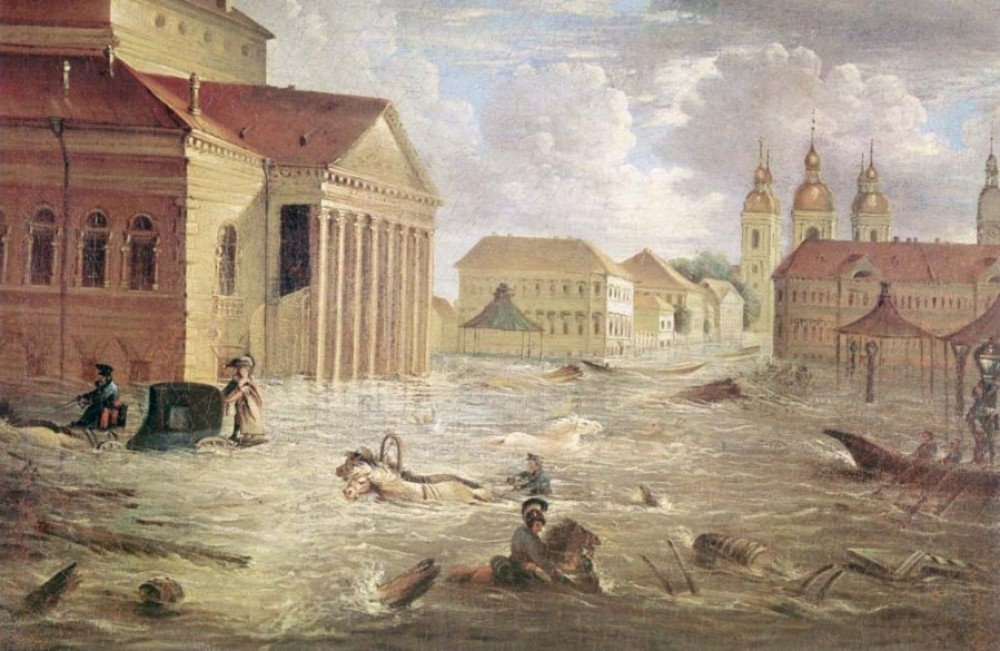 Наводнение в Петербурге - свидетельство планетарной Катастрофы 1824 года