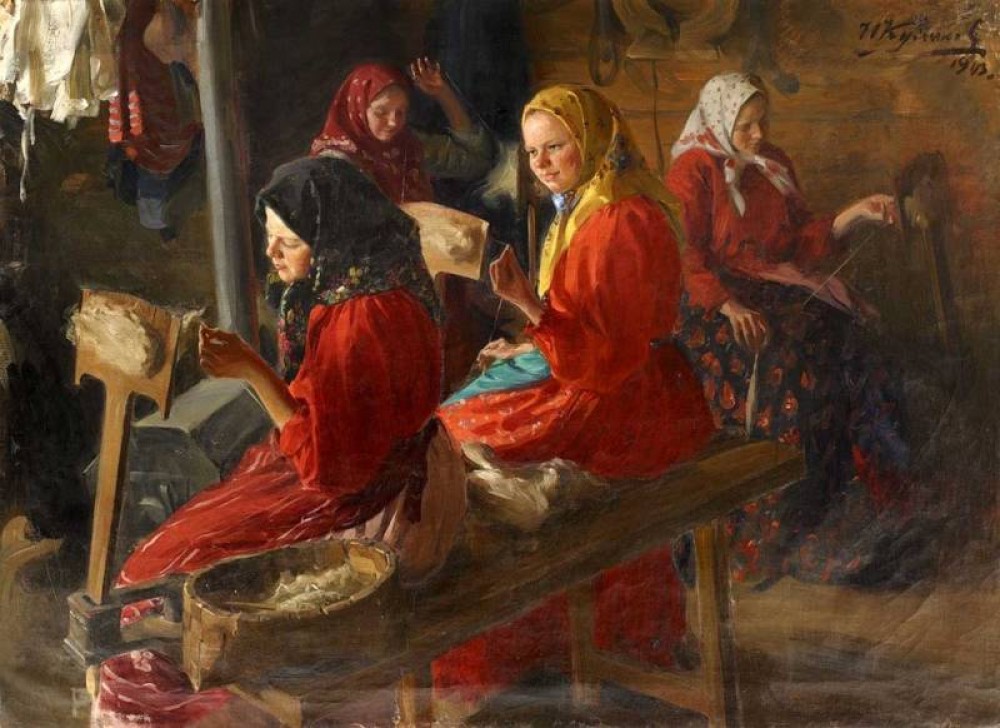 Русское рукоделие как искусство в экспозиции музеев