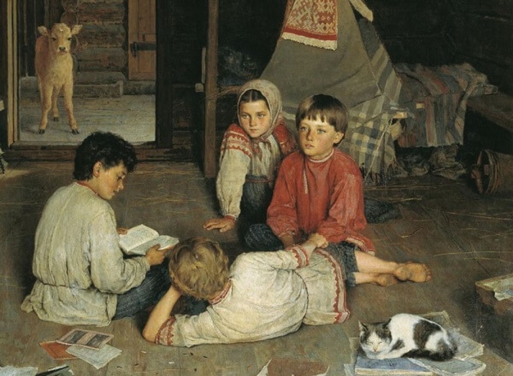 Русь и одежда. Как одевались дети ?