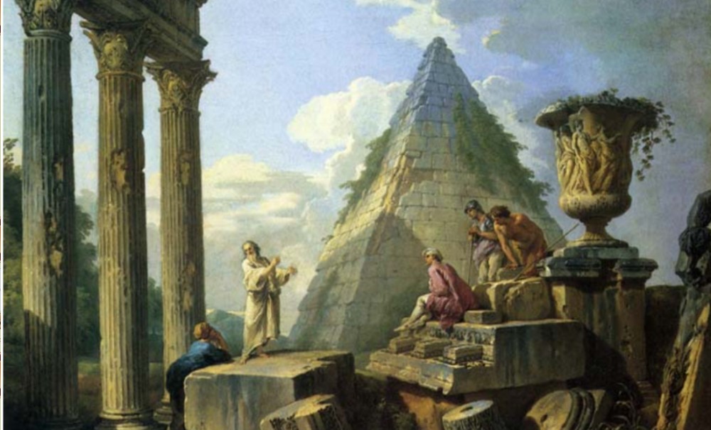 Потерянная история: Руины древней цивилизации на старинных картинах